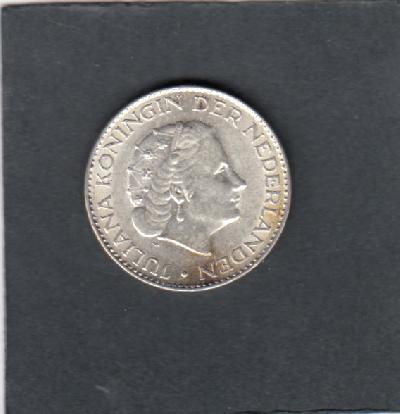 Beschrijving: 1 Gulden JULIANA